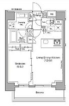 ザ・パークハビオ月島フロント 701 ｜ 東京都中央区佃３丁目6-5（賃貸マンション1LDK・7階・43.99㎡） その2