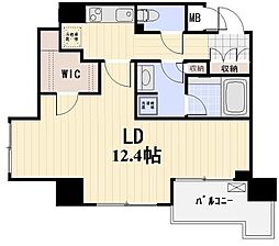 プロスペクト日本橋小網町 1Kの間取図画像