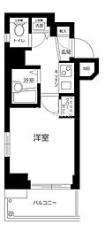 ガラシティ日本橋人形町 1Kの間取図画像