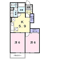 コンフォーレＯＳＡＤＡ 103 ｜ 長野県上田市下塩尻123-1（賃貸アパート2K・1階・42.77㎡） その2