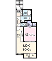 プラーム上田II 103 ｜ 長野県上田市下之条149-7（賃貸アパート1LDK・1階・40.44㎡） その2