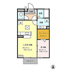 サンパティーク上田原　Ａ/Ｂ