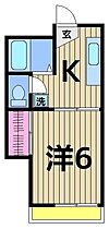 東京都足立区千住旭町（賃貸アパート1K・2階・22.27㎡） その2