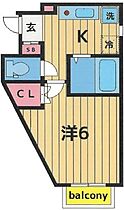 GREEN　COURT 104 ｜ 東京都足立区千住大川町（賃貸アパート1K・1階・21.32㎡） その2