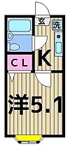 サンドレイク青井II 108 ｜ 東京都足立区青井５丁目（賃貸アパート1K・1階・14.40㎡） その2