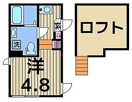 ディアコート梅島 203 ｜ 東京都足立区梅田５丁目（賃貸アパート1K・2階・16.25㎡） その2