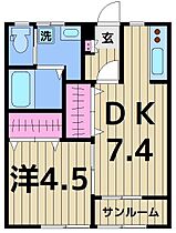 コーポKII 102 ｜ 東京都足立区梅田４丁目（賃貸アパート1DK・1階・32.58㎡） その2