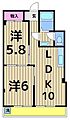 竹の塚コーポラス2階8.5万円