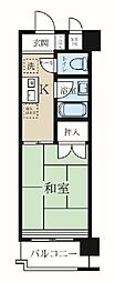 ライオンズマンション上溝第3 1Kの間取図画像