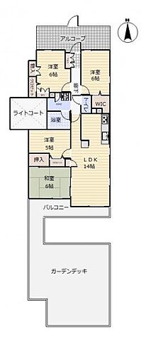 間取り ダイアパレスラピュータ国見 1階/-
