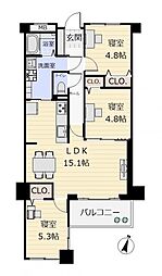 間取図画像 3LDK