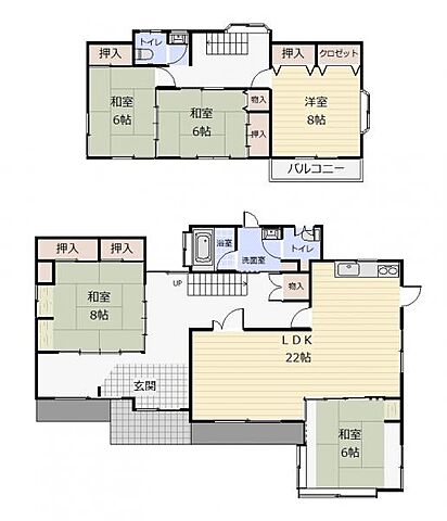 間取り 名取市ゆりが丘1丁目