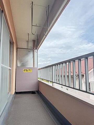 バルコニー 三共ハイツ向山 4階/-