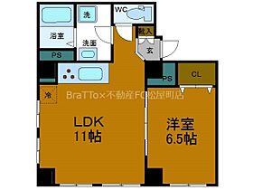 大阪府大阪市天王寺区北山町（賃貸マンション1LDK・3階・41.52㎡） その2