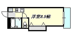 SakuraLife ワンルームの間取図画像