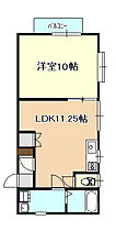 岡山県岡山市北区津島西坂２丁目（賃貸アパート1LDK・2階・45.54㎡） その2