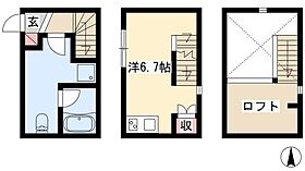 シエルスラン  ｜ 愛知県名古屋市中村区靖国町2丁目97-1（賃貸アパート1K・2階・25.04㎡） その2