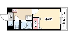 ベルヴィル猪之越  ｜ 愛知県名古屋市中村区猪之越町2丁目3-22（賃貸マンション1K・2階・21.06㎡） その2