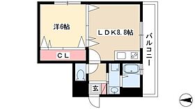 フェリーチェ(明正）  ｜ 愛知県名古屋市港区明正1丁目2-1（賃貸マンション1LDK・3階・38.38㎡） その2