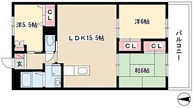 第3光ハイツ  ｜ 愛知県名古屋市港区油屋町3丁目17-2（賃貸マンション3LDK・3階・73.60㎡） その2