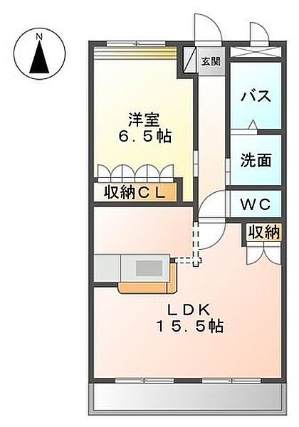 舞宝夢 ｜愛知県名古屋市中川区戸田明正1丁目(賃貸アパート1LDK・2階・51.30㎡)の写真 その2