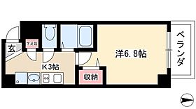 クレストステージ名駅  ｜ 愛知県名古屋市中村区竹橋町33-6（賃貸マンション1K・3階・23.97㎡） その2