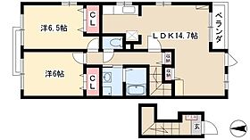 Grace  ｜ 愛知県名古屋市中川区小本2丁目4-7（賃貸アパート2LDK・1階・66.23㎡） その2