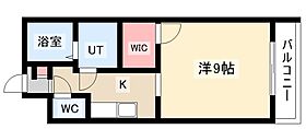 Perle blanc南荒子  ｜ 愛知県名古屋市中川区大塩町1丁目45（賃貸アパート1K・2階・33.12㎡） その2