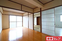 石田ハイツ 4階2DKのリビング/ダイニング