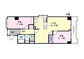 TYマンション  ｜ 愛知県名古屋市中川区中花町184（賃貸マンション2LDK・2階・59.02㎡） その2