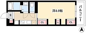 リブリ・ポーラスターナイン  ｜ 愛知県名古屋市港区辰巳町32-23（賃貸アパート1K・2階・28.98㎡） その2