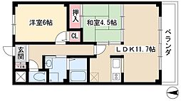 グランドヒルズ南脇1番館 4階/-