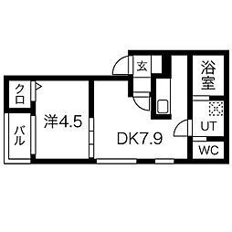 プランドール名駅北 2階/-