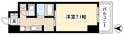 S-FORT神宮南 7階1Kの間取り