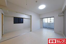 グランドソレイユ伝馬 10階1SLDKのリビング/ダイニング