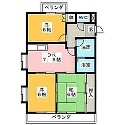 セントラルみのりハイツ 4階