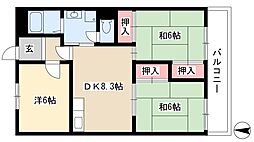 ラルジャンB棟 2階