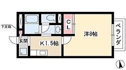 オークフォレスト油屋町B棟 2階/-