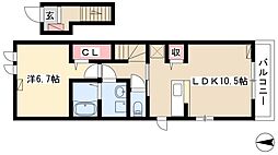 メゾンド・アジュールII 2階