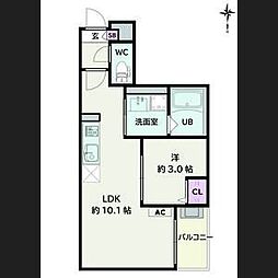 Jack minamijuichibanII 1階/-