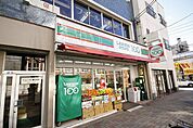 ローソンストア100金山店 437m