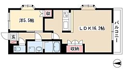 リヴァーウエスト 3階