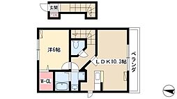 プラシードB 2階/-