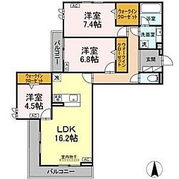 リアンフォール 3階/-