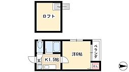 コーポなずな 1階/-