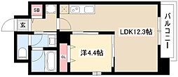 RESIDENCIA尾頭橋駅前 1LDKの間取図画像