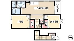 ヴェローナ 2階/-