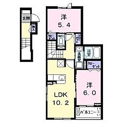 クレール・アンジュI 2階/-