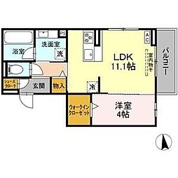 annamarie F(アンナマリーエフ) 1LDKの間取図画像