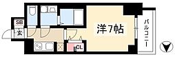 S-RESIDENCE熱田2 1Kの間取図画像